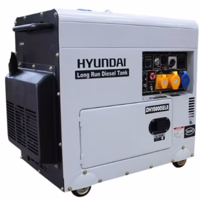 Hyundai DHY6000SE 6.5 kVA Diesel Generator